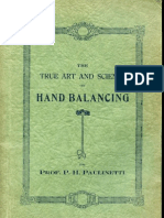 The True Art and Science of Hand Balancing by Prof. Paulinetti.