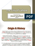 The City of Lahore