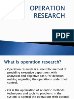 Operation Research