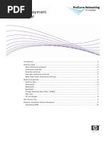 Antenna Deployment Technical Brief: Procurve Networking