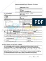 Registration Form Its International Office Volunteer - 3 Session