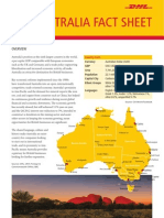 Exporting to Australia? DHL fact sheet