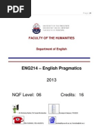 Download Study guide pragmatics by Sanettely SN126048623 doc pdf