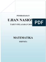 Pembahasan UN Matematika 2012 (5 Paket)