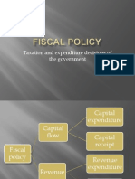 Taxation and Expenditure Decisions of The Government