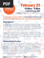 Ndoto Conference Leaflet