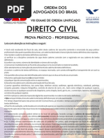 VIII Exame Civil - Segunda Fase