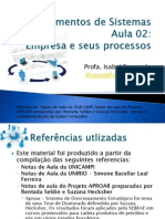 Fundamentos de Sistemas - Aula 02 Reformulada 2013