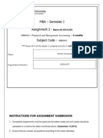 MB0041 Financial & Mgt Accounting Assignment Set 2