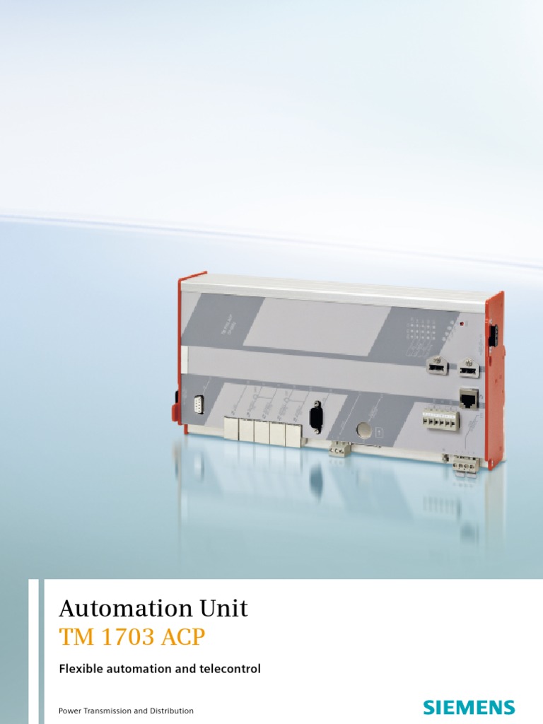 Sat TM 1703 Acp PDF 745kb | PDF | Automation | Control Theory