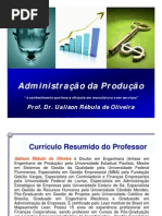 administração de produção