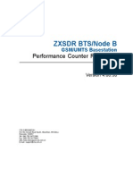 ZXSDR BTS&Node B (V4.00.30) Performance Counter Reference_20110615