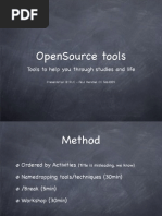 Download OpenSource Study Tools - A Presentation by pokho SN12607067 doc pdf