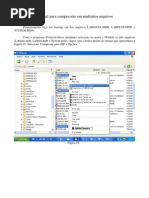 Manual para compressão de arquivos multiplos