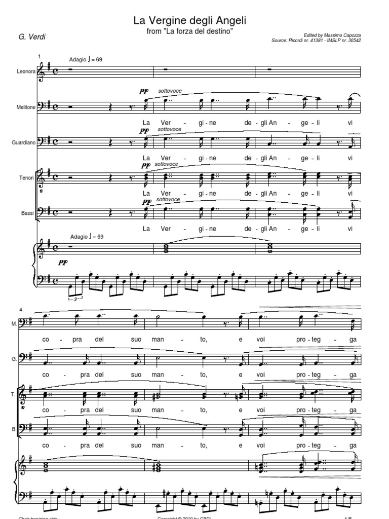 La Vergine Degli Angeli Verdi