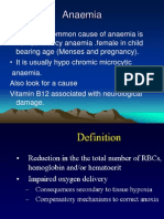 Anemia Lecture