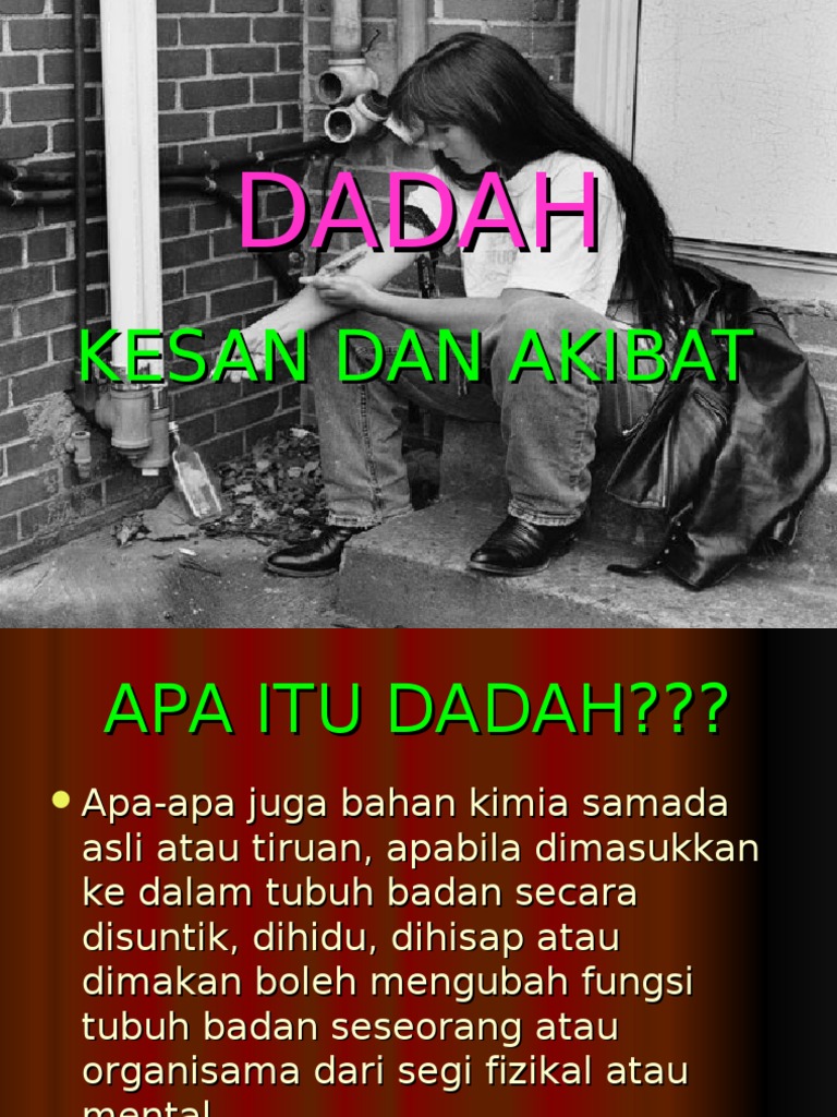 Dadah Kesan&Akibat