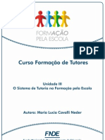 Unidade III- o Sistema de Tutoria No Formacao Pela Escola - Texto 9