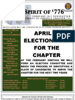 HE Pirit Of: April Is Election Time For The