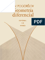 112828651 Geometria Diferencial a v Pogorelov Editorial MIR