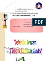 Teknik Awan Tecnique of Constraints TOC