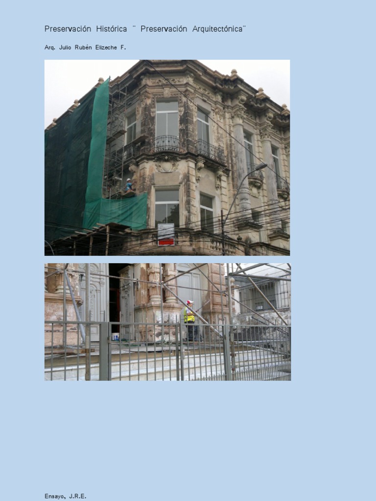 Preservación Histórica ,recopilacion