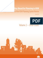 The Way Ahead for Planning NSW Vol. 2 2012