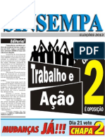 Jornal Da Chapa 2 Para Presidencia Do Sinsempa