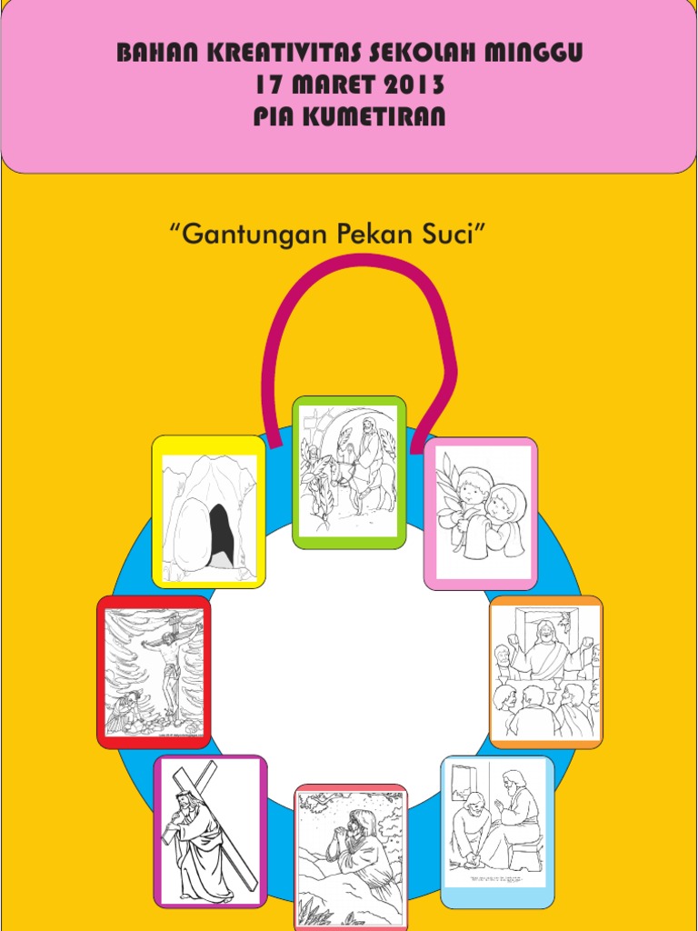 Bahan Kreativitas Sekolah Minggu 17 Maret 2013 PIA