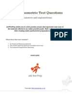  Psychometric Test Questions Answers