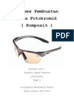 Proses Pembuatan Kaca Fotokromik (Komposit) - Parantio Bagus Nugroho