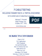 MPeschel-VLF Cable Testing