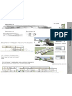 Elevation at A Key Plan: Section Through Academic Block