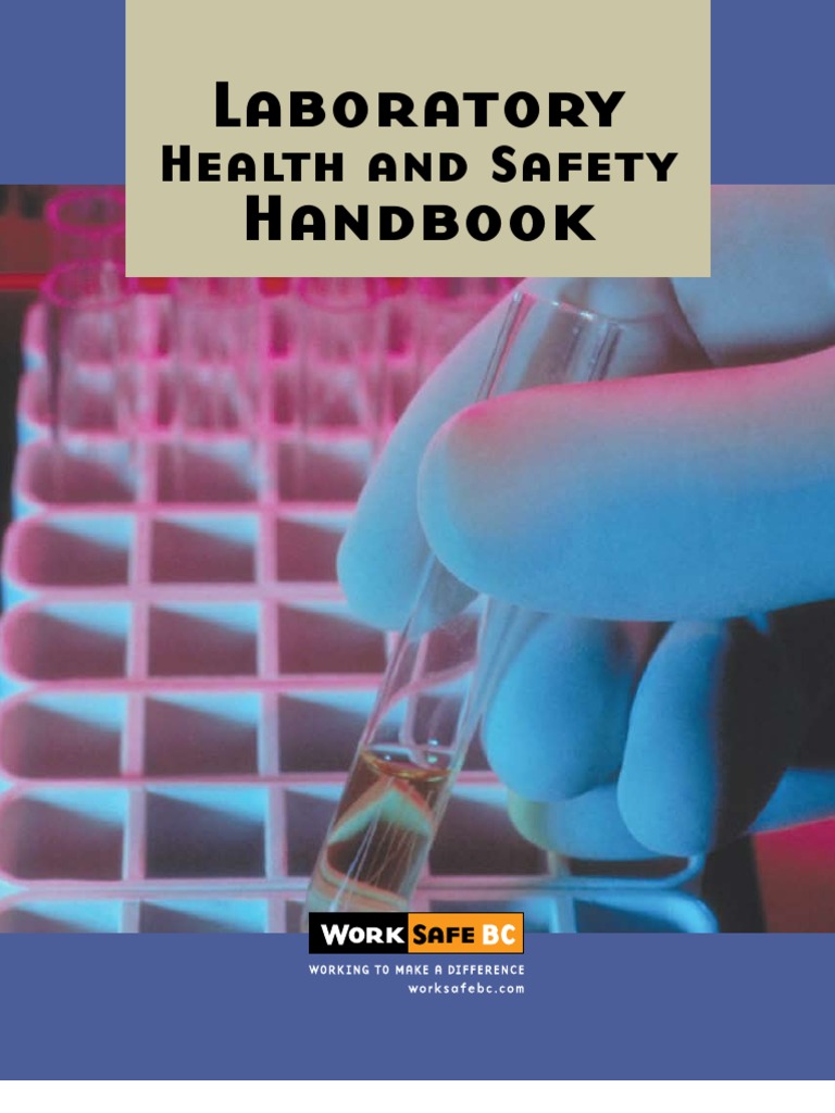 Laboratory Handbook PDF Occupational Safety And Health Laboratories