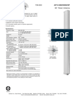 AP14-880/090D/XP 90° Panel Antenna