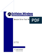 Sample Drive Test Report