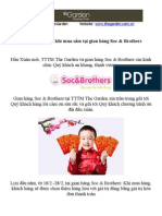 đồ trẻ em Soc & Brothers giảm giá khuyến mãi