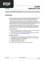 Download DM00039672__AN3990 - Upgrading STM32F4DISCOVERY Board Firmware Using a USB Key by pablocotan SN126181847 doc pdf