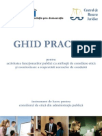 Ghid Pentru Consilierii de Etica (Februarie 2010)