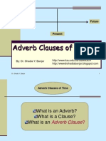 Adverb Clauses of Time