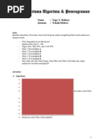 Download Hasil Studi  Nilai Mahasiswa  Tugas  Flowchart  Algoritma Dan Pemrograman by Yappers Bailaen Elektro SN126185921 doc pdf