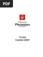 Curso Control 2007