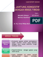 CHF Dengan Krisis Tiroid