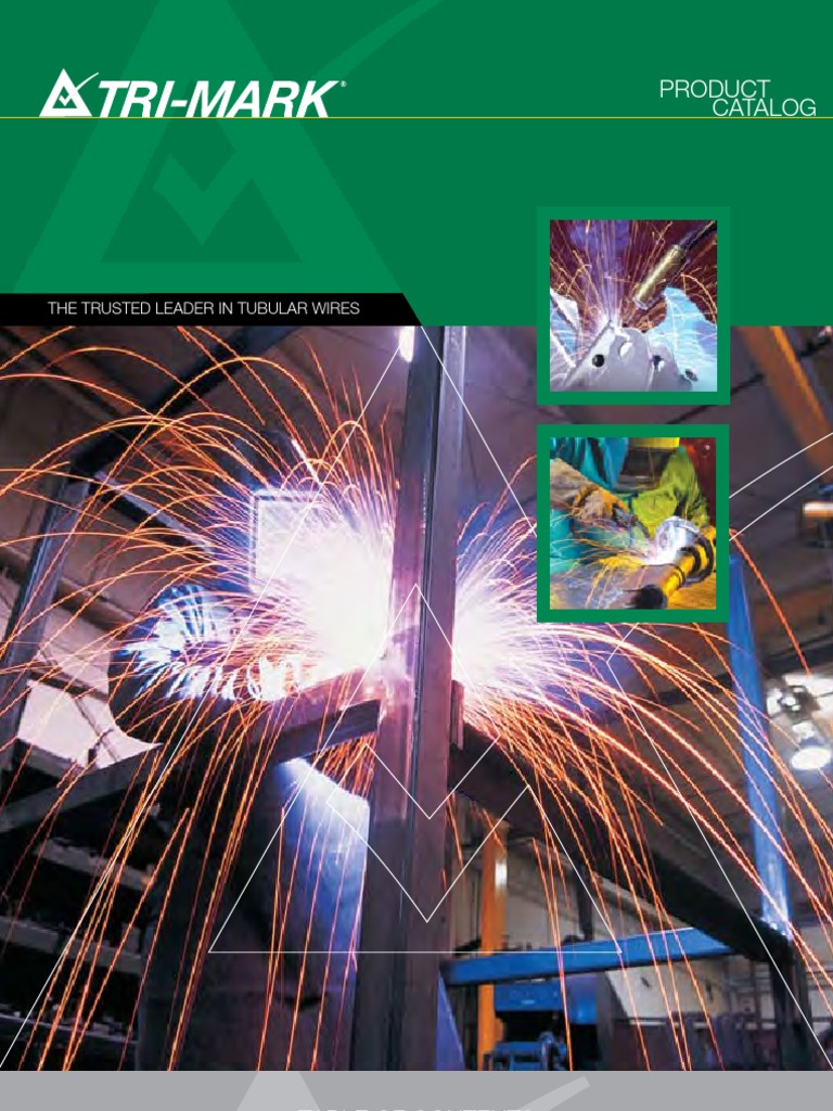 TriMarkCatalog Filler Material | PDF | Welding | Construction