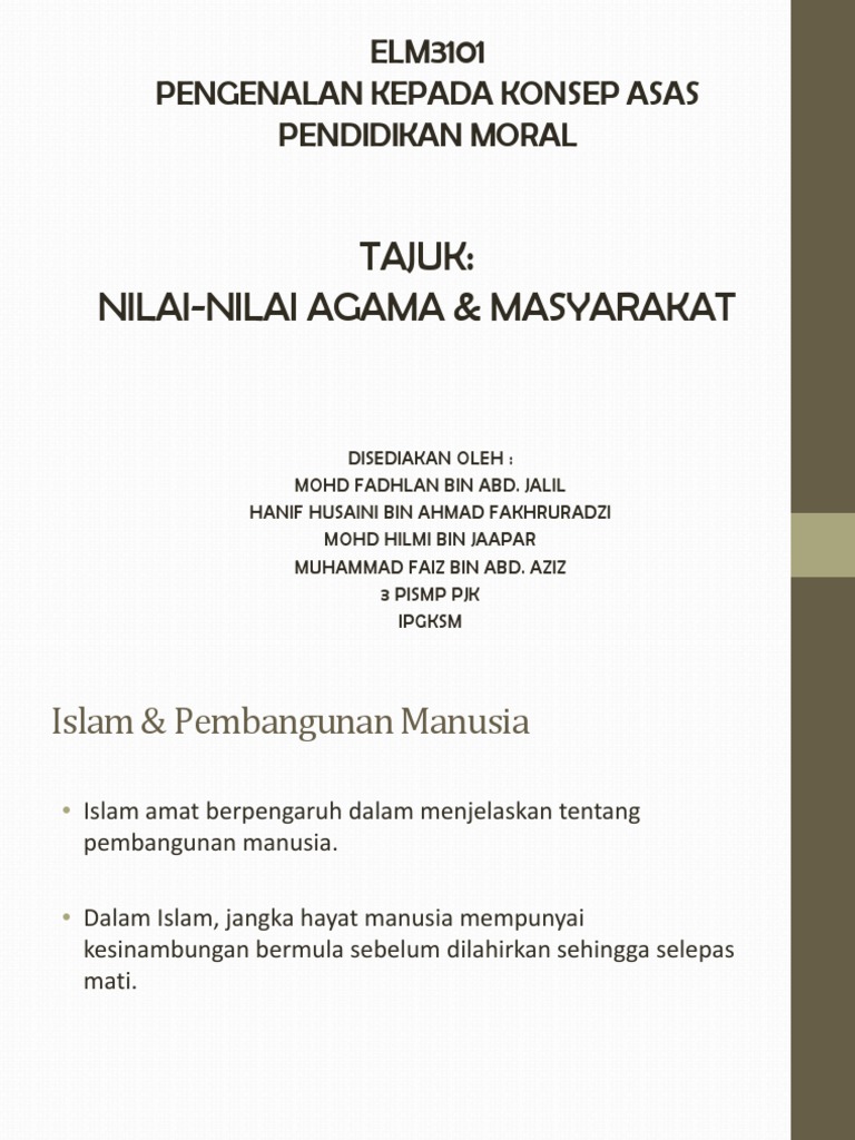 Menanamkan Nilai-Nilai Religius di Tengah Modernitas untuk Kehidupan Warga yang Bermakna