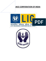 reasearch on Life insurance company of India project BMS