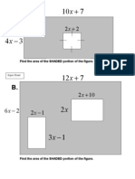 Find The Area of The SHADED Portion of The Figure.: Super Beast