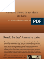 Narrative Theory in My Music Video