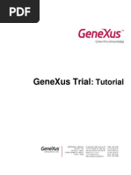 Genexus Trial Tutorial PT