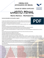 VIII Exame Penal - Segunda Fase